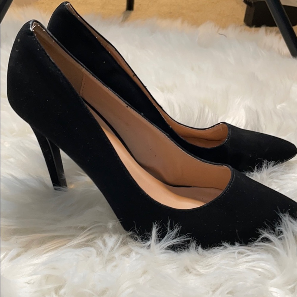 Black heels
